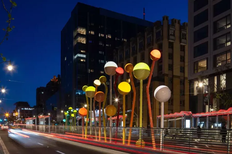 Van Ness Avenue Installation